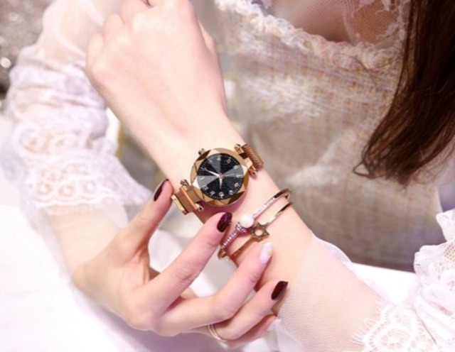 YUHAO LT-3266(gold) レディース腕時計