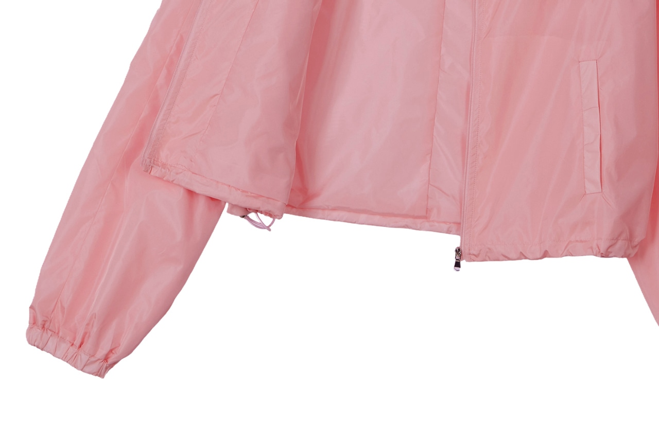 GOXO ゴーエックスオー フォーリングインゴルフフードウインドブレーカー ピンク