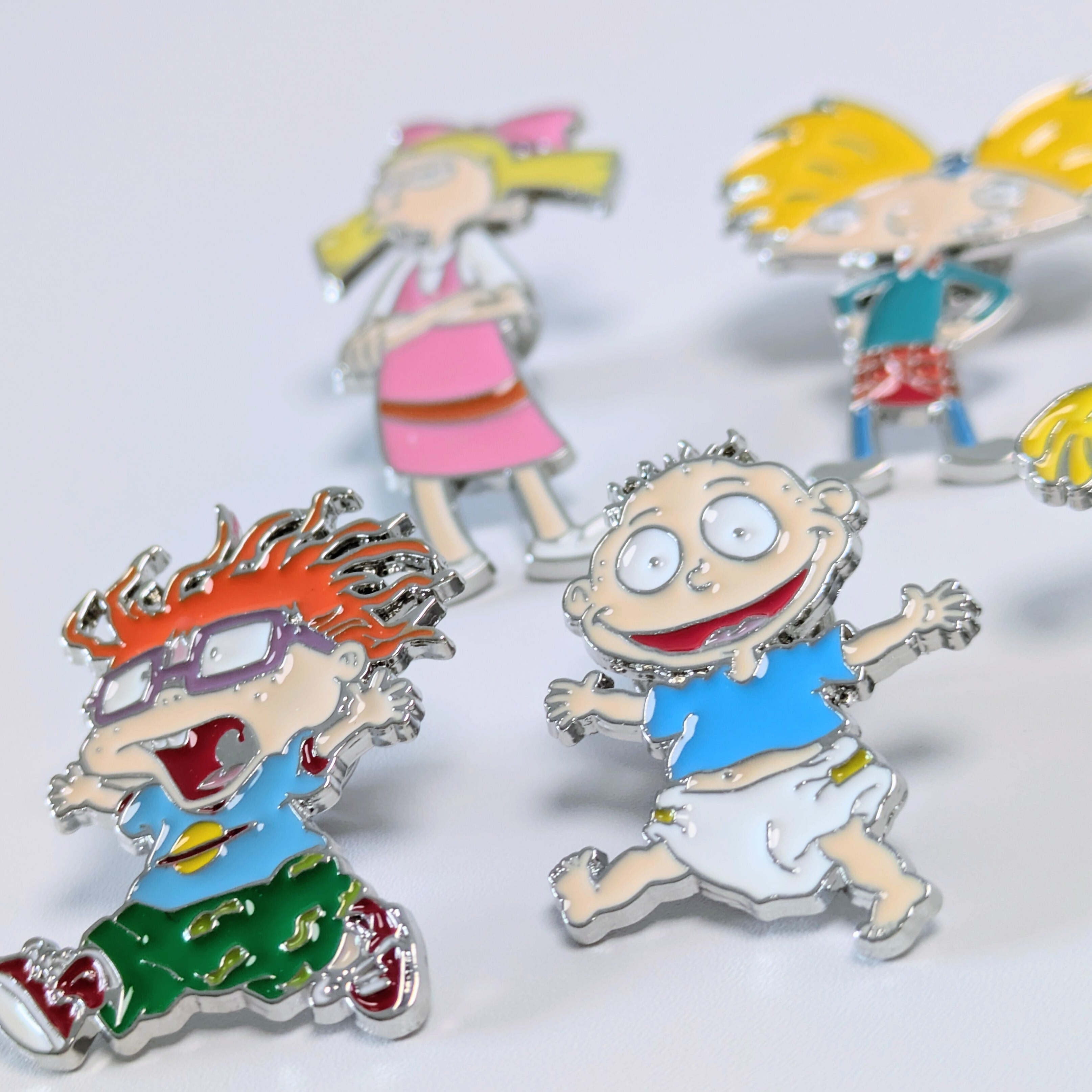 ⚡️SPECIAL PRICE‼️⚡️送料無料!★ピンズ PINS★ピンバッジ【 Rugrats ( ラグラッツ ) / Hey Arnold!(ヘイ・アーノルド!)】Nickelodeon(ニコロデオン)人気キャラ5P SET / ピンズ5個セット〚アメリカン雑貨 アメトイ〛