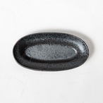 ［石渡 磨美 ］25　耐熱ミニオーバル／B（黒唐金）