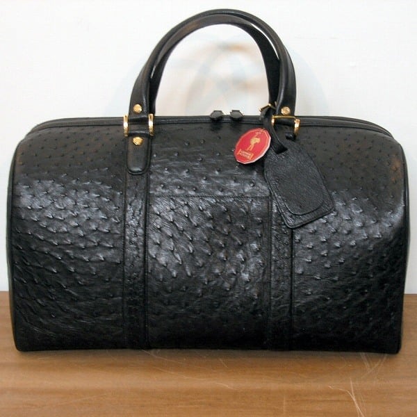 オーストリッチ・ボストンバッグ・No.160419-091・梱包サイズ100  