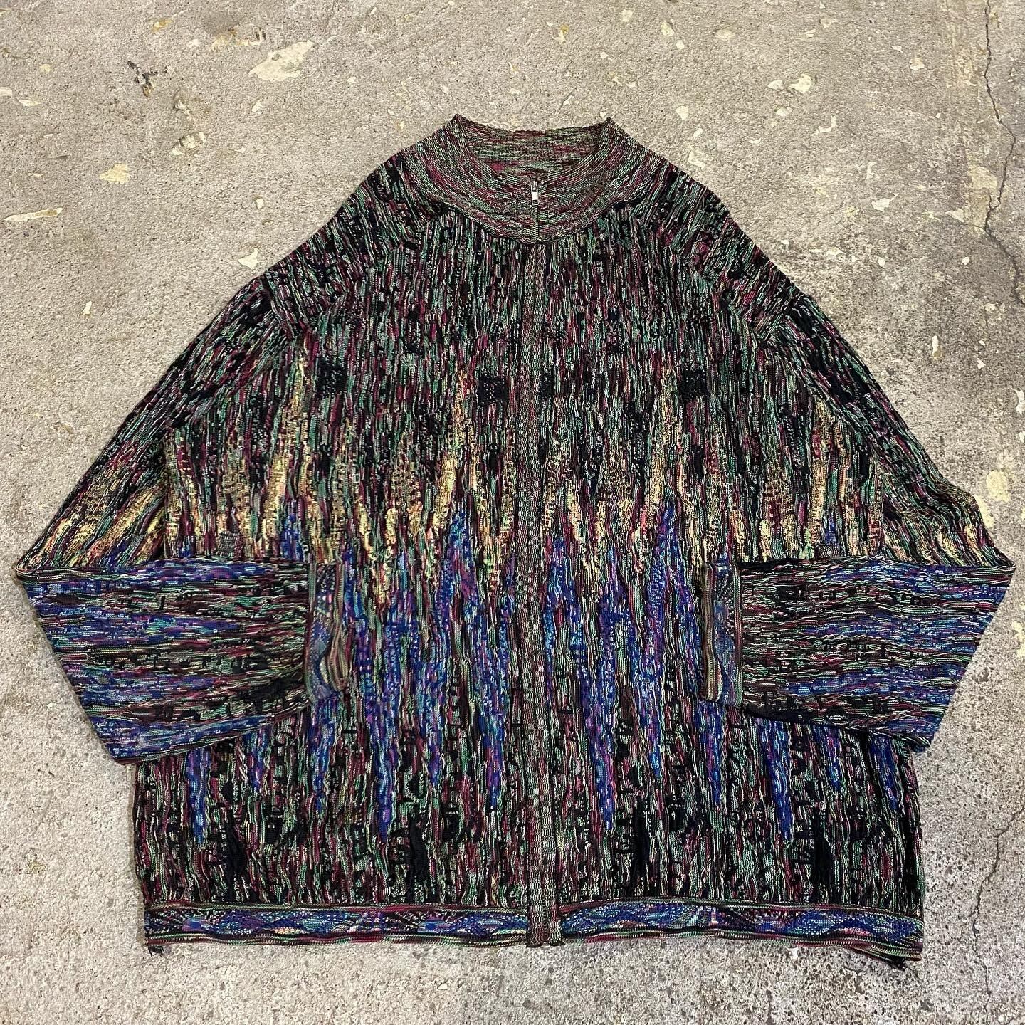 90s limnos mercerized cotton cardigan | What