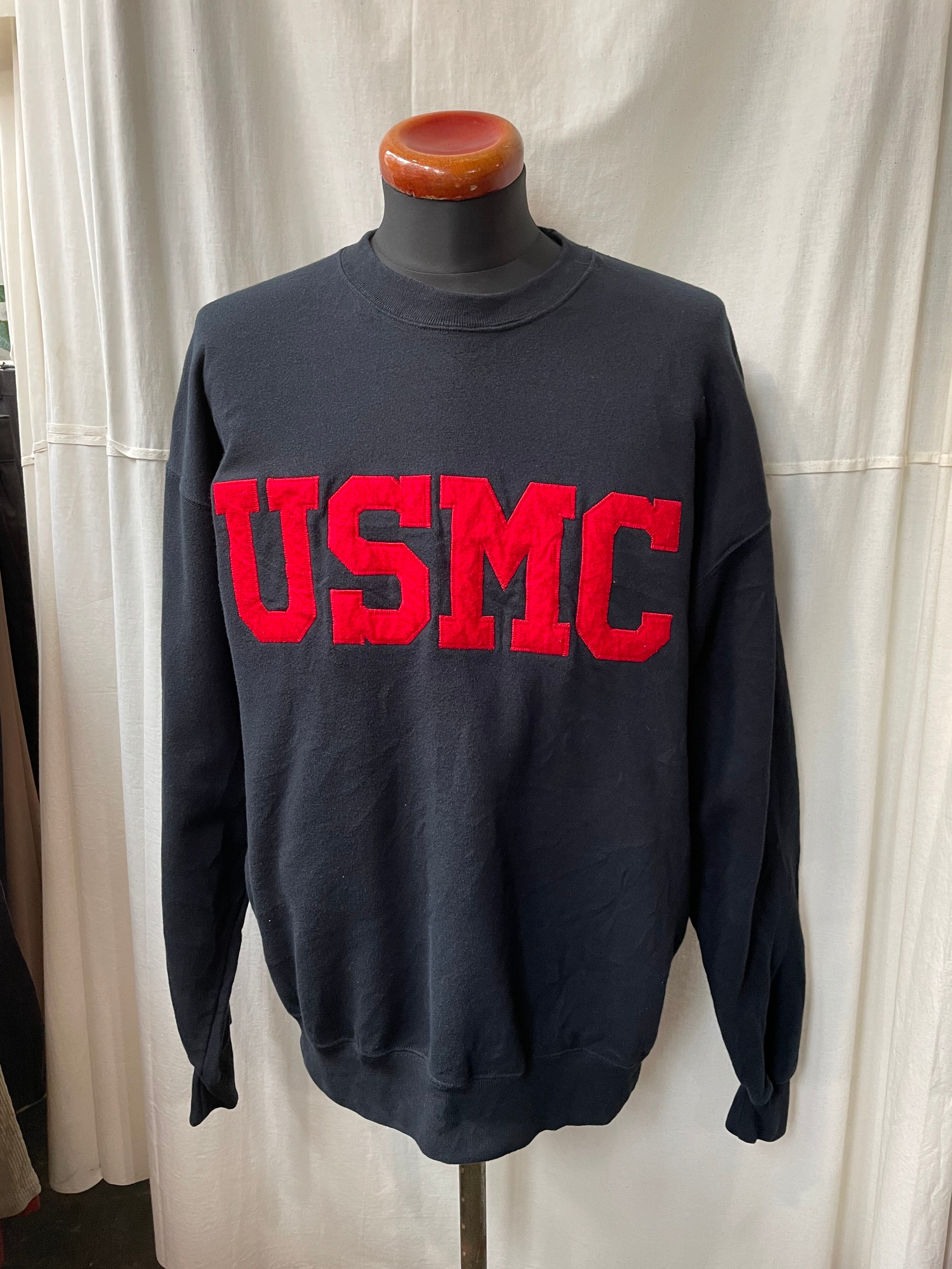 USA製 90's old USMC スウェットシャツ アメリカ海兵隊 XL