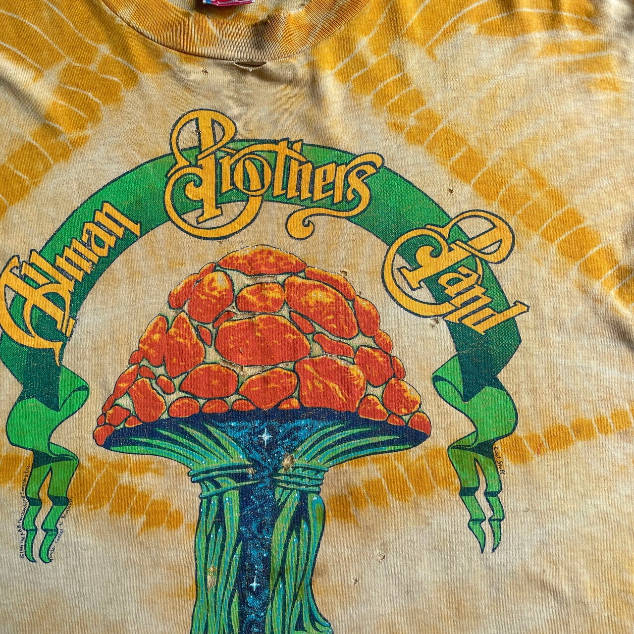 90年代 ALLMAN BROTHERS BAND オールマンブラザーズバンド タイダイ 