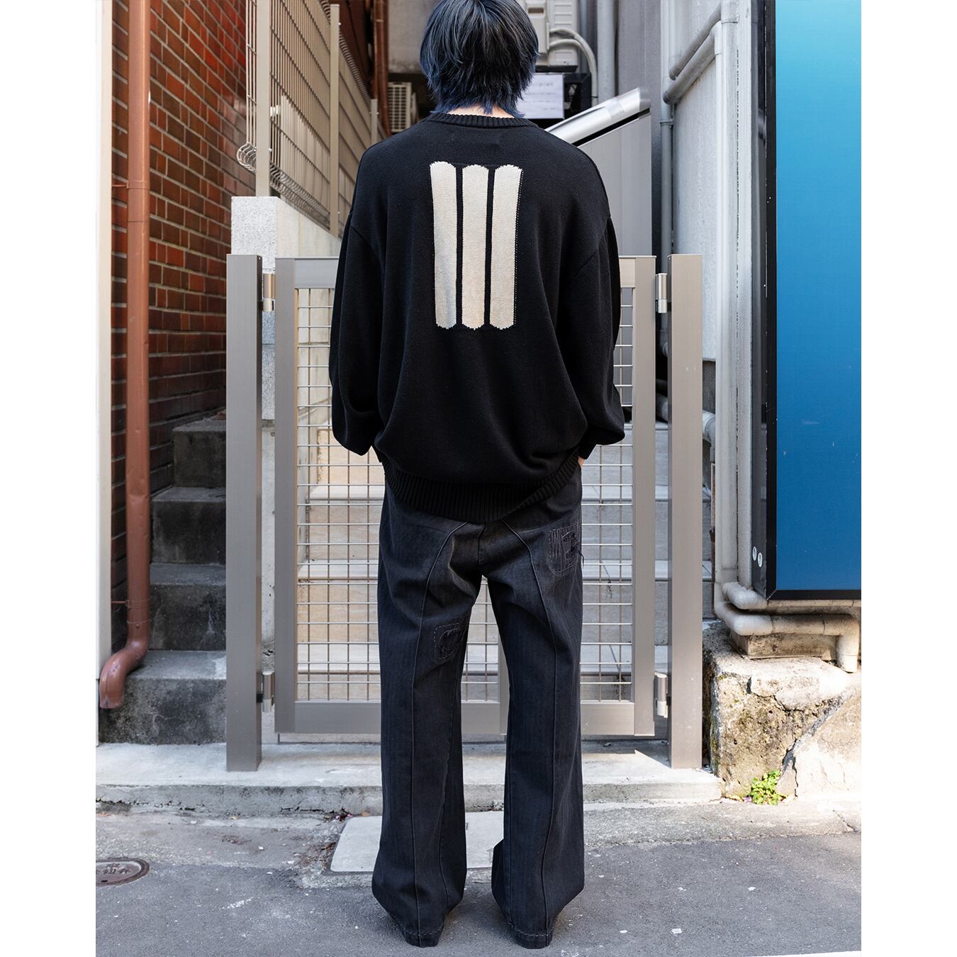 パンツ HYPE KYOTO gear tech flare trousers y2k HYPE KYOTO gear tech flare trousers y2k