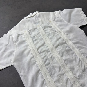 70s Tony Creaciones  cuban shirt L 古着