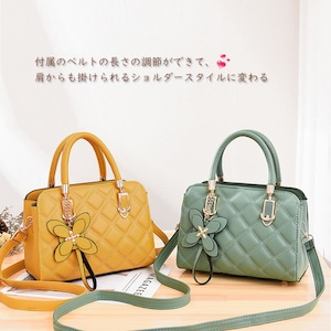 キルティング ショルダー バッグ レディース きれいめ 大人 かわいい 通勤 ビジネス OL オフィス チャーム付き おしゃれ 大人可愛い 大人女子