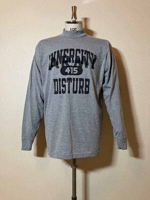 DEAD STOCK COLLEGE OVER PRINT US ARMY LONG SLEEVE T / INNERCITY 1