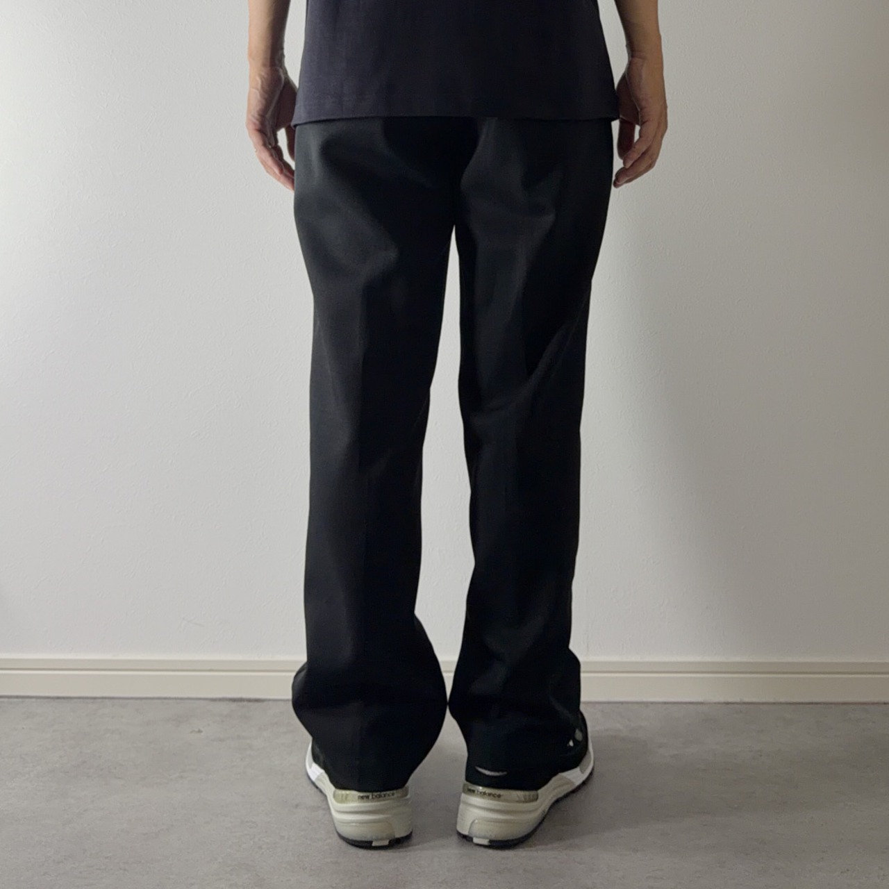 00s Levi's ACTION SLACKS BLACK [W33L28相当] 古着 - 15
