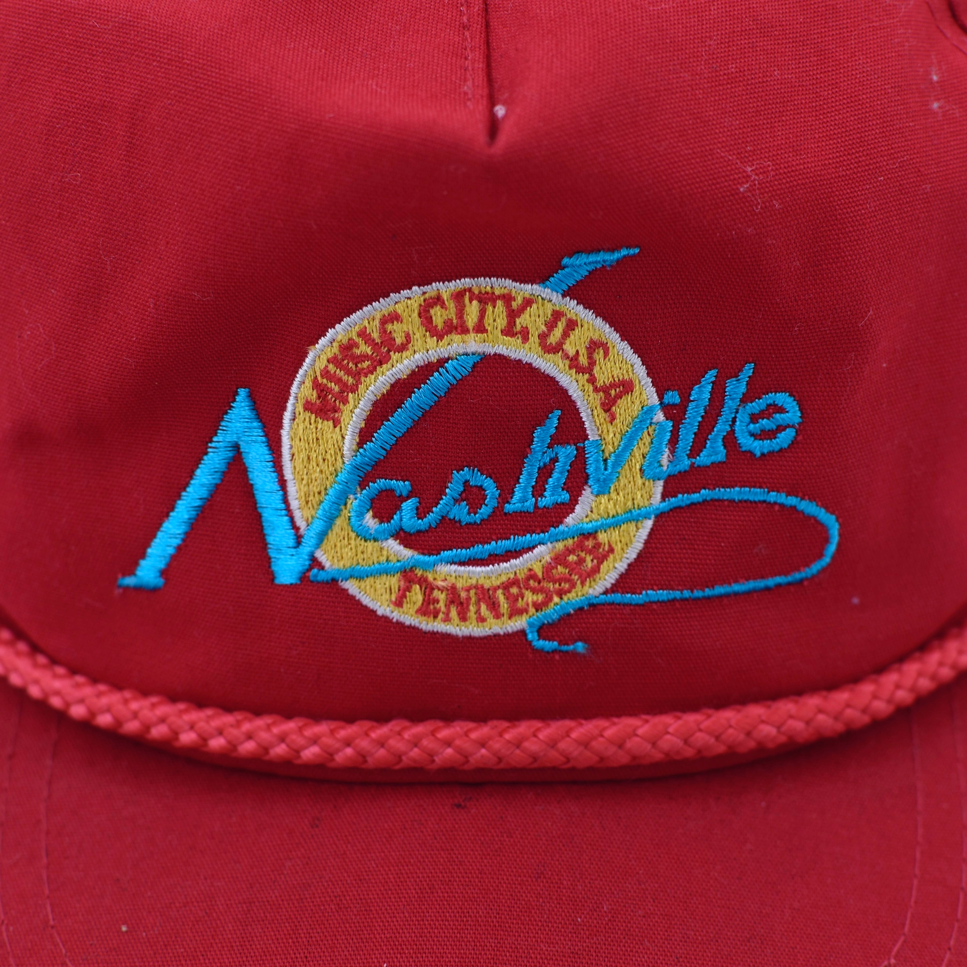 90's YUPOONG Nashville music 6panel cap | 古着屋 grin days 90's YUPOONG Nashville music 6panel cap | 古着屋 grin days