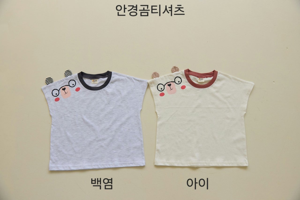 [Orangemom] Glasses Bear Shirt / [오렌지맘] 안경곰티셔츠