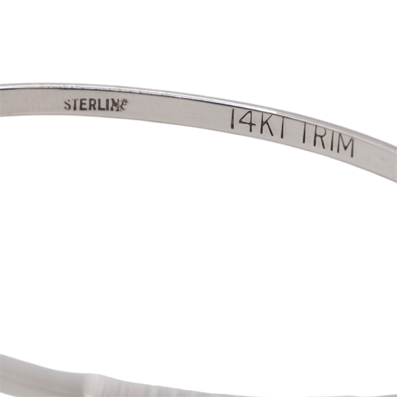 Tiffany&Co. フック&アイバングル シルバー925 K14 ティファニー