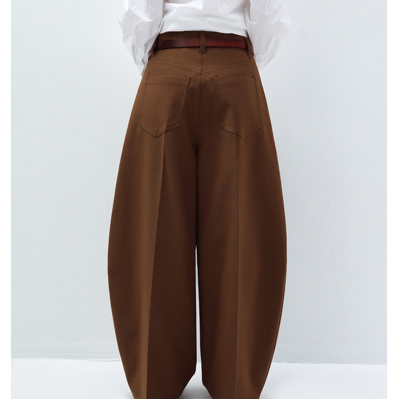 Two-Tack Wide Pants【2color】 T0755