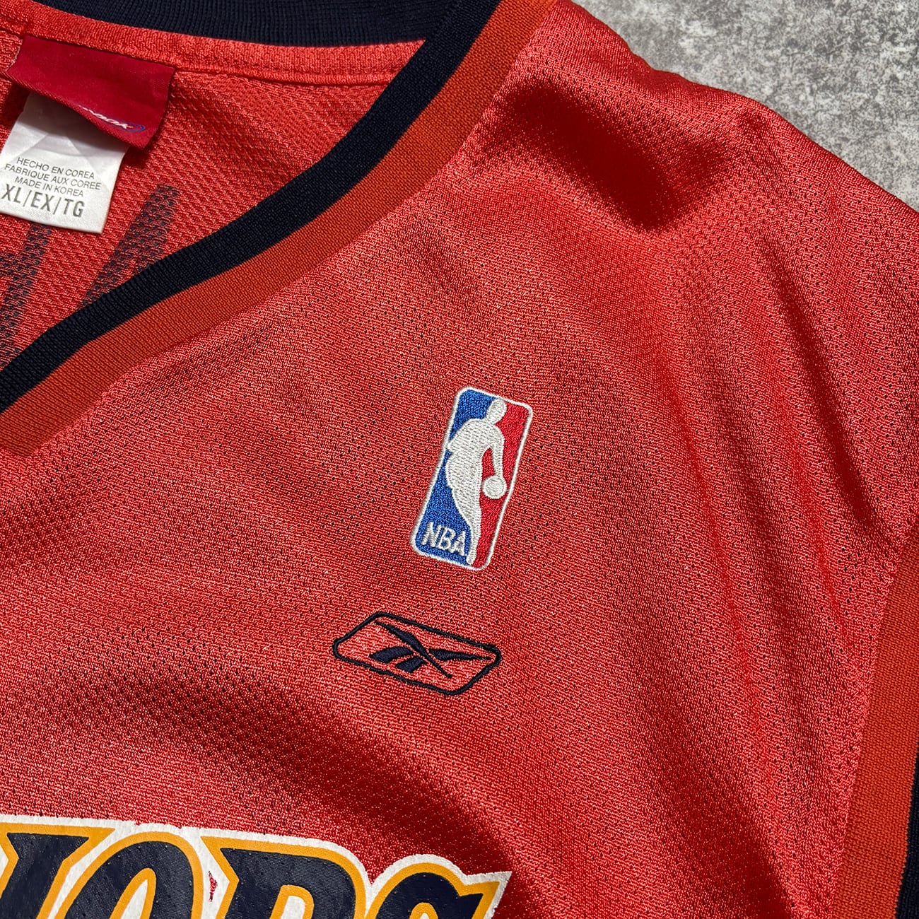 Jason Richardson 【Golden State Warriors】 Game Shirt. Reebok