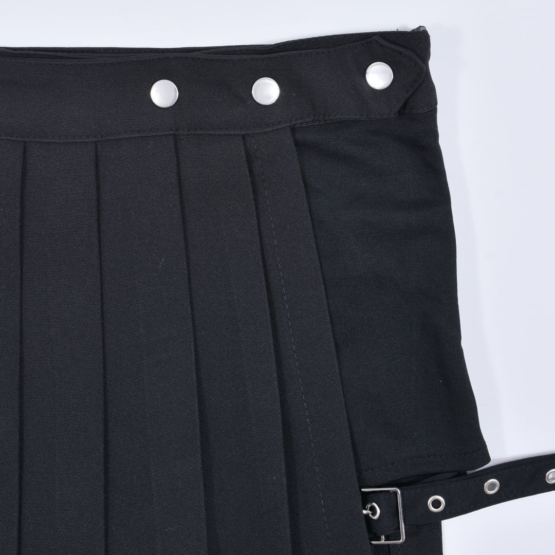 ガーター付きプリーツスカート(ミニ丈) | VOLCAN&APHRODITE