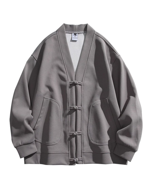 オーバーサイズワッフルジャケット　S0241