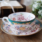 Sarreguemines Minton Pattern 248｜サルグミンヌ ミントンパターン248 カップ＆ソーサー thumbnail 3