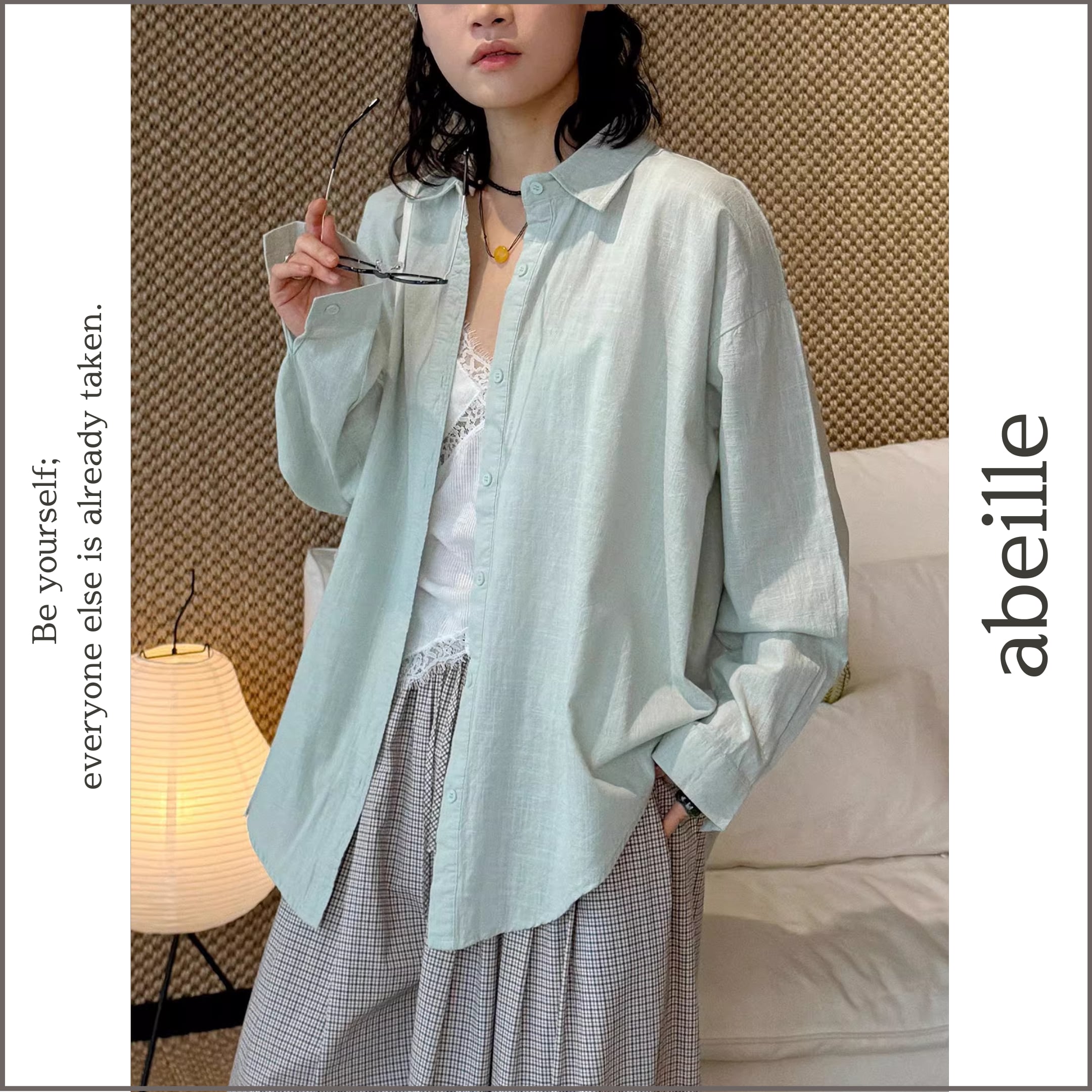 loose-fit shirt 14359