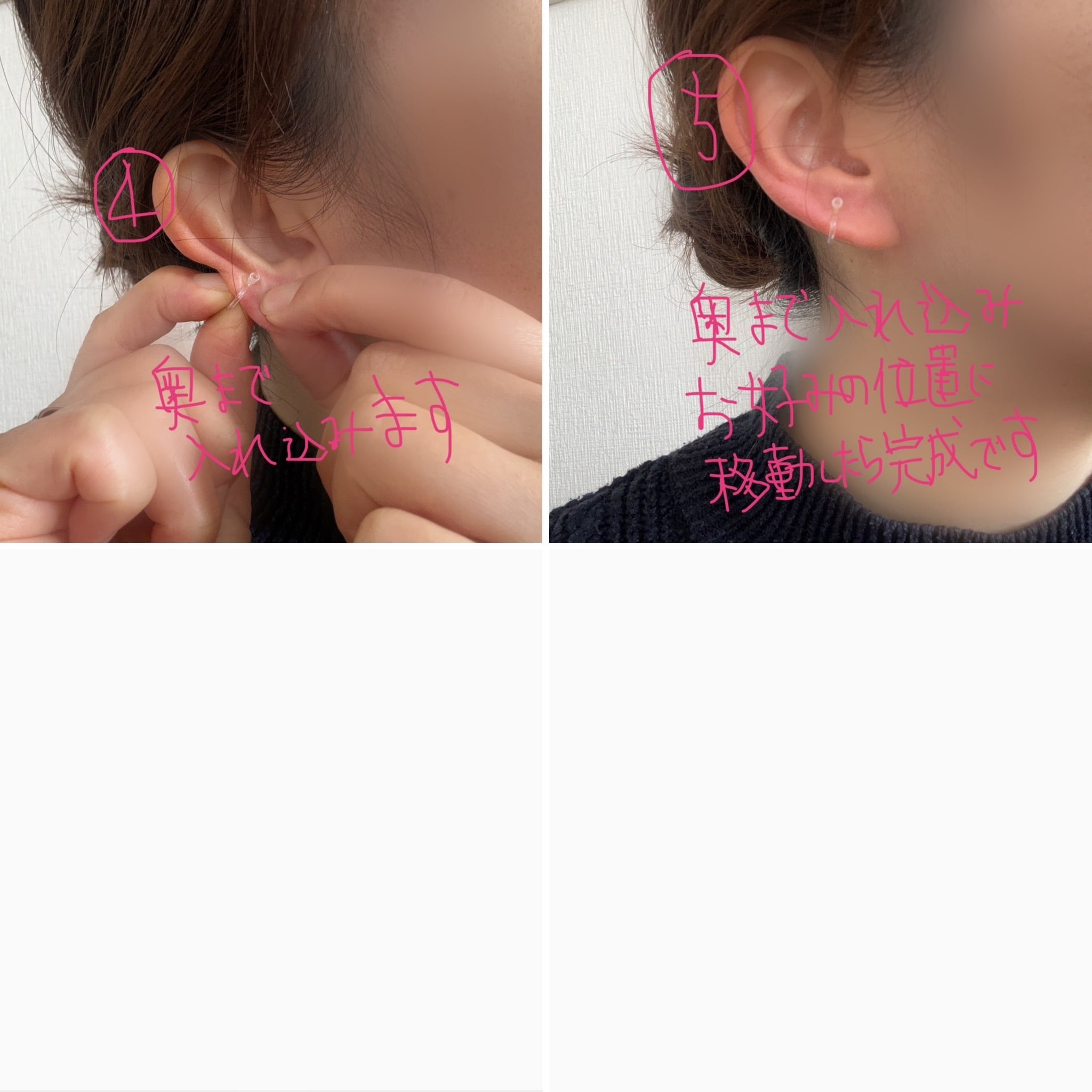18kgp◇mini flower hookearrings ミニフラワーフック樹脂 18kgp◇mini flower hookearrings ミニフラワーフック樹脂