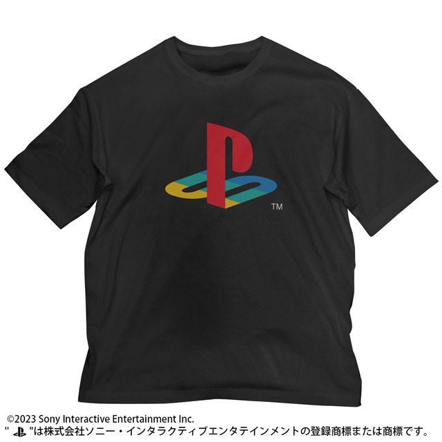 プレイステーション 6603-2027 ビッグシルエットTシャツ for 初代 PlayStation/BLACK-L/XL