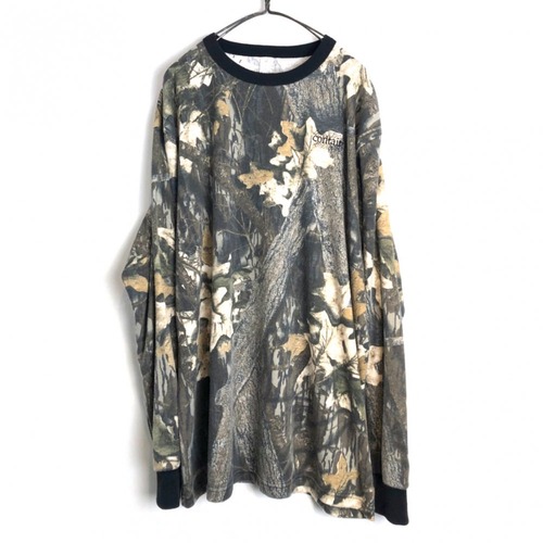 Vintage Camouflage Pattern L / S Pocket Tee [1990s-] [contain] Vintage Camouflage Pattern L / S Pocket Tee