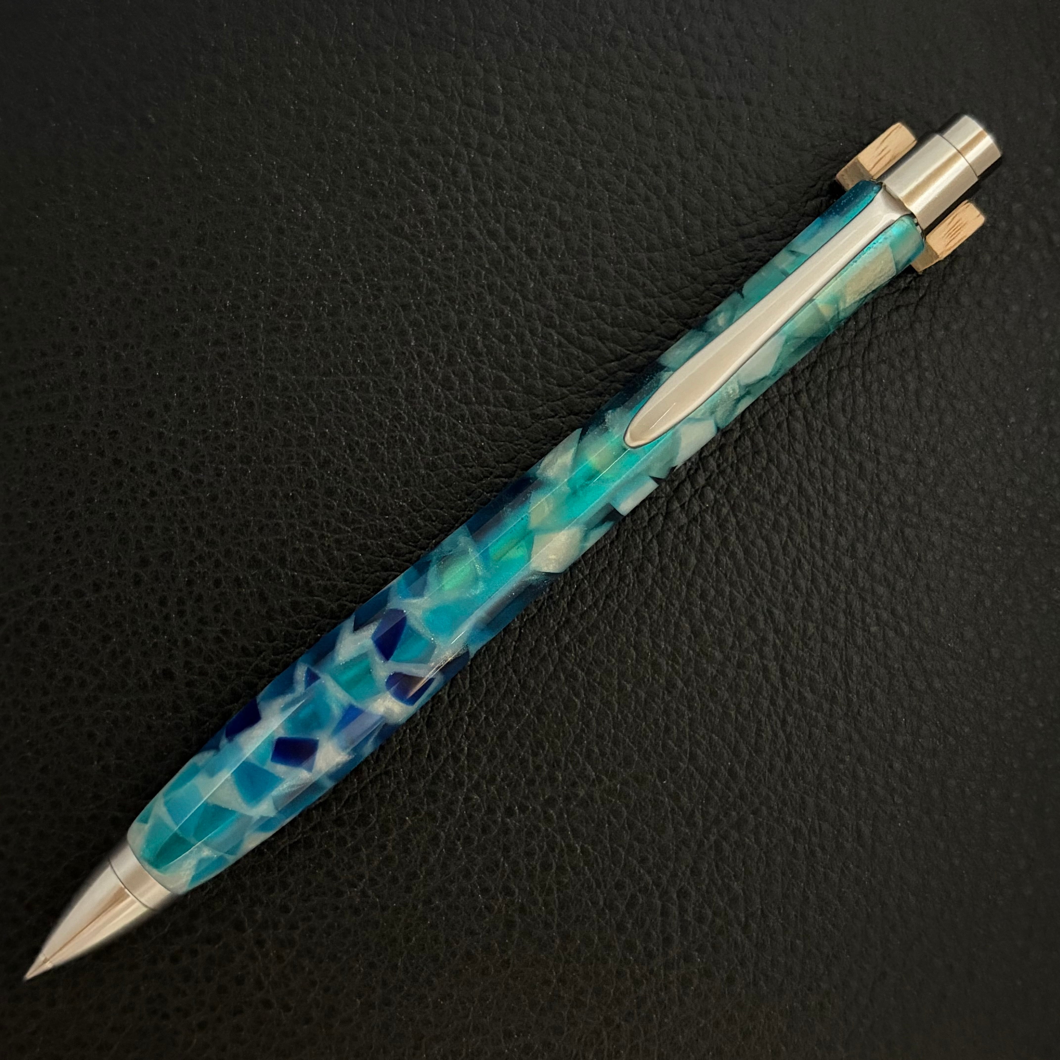☆ウッドペンクラクト 朱椿粋さん季シリーズ 10月撓（たわわ）ボールペン美品☆ レジンペン「季（とき）」 | 匠衆・朱椿粋