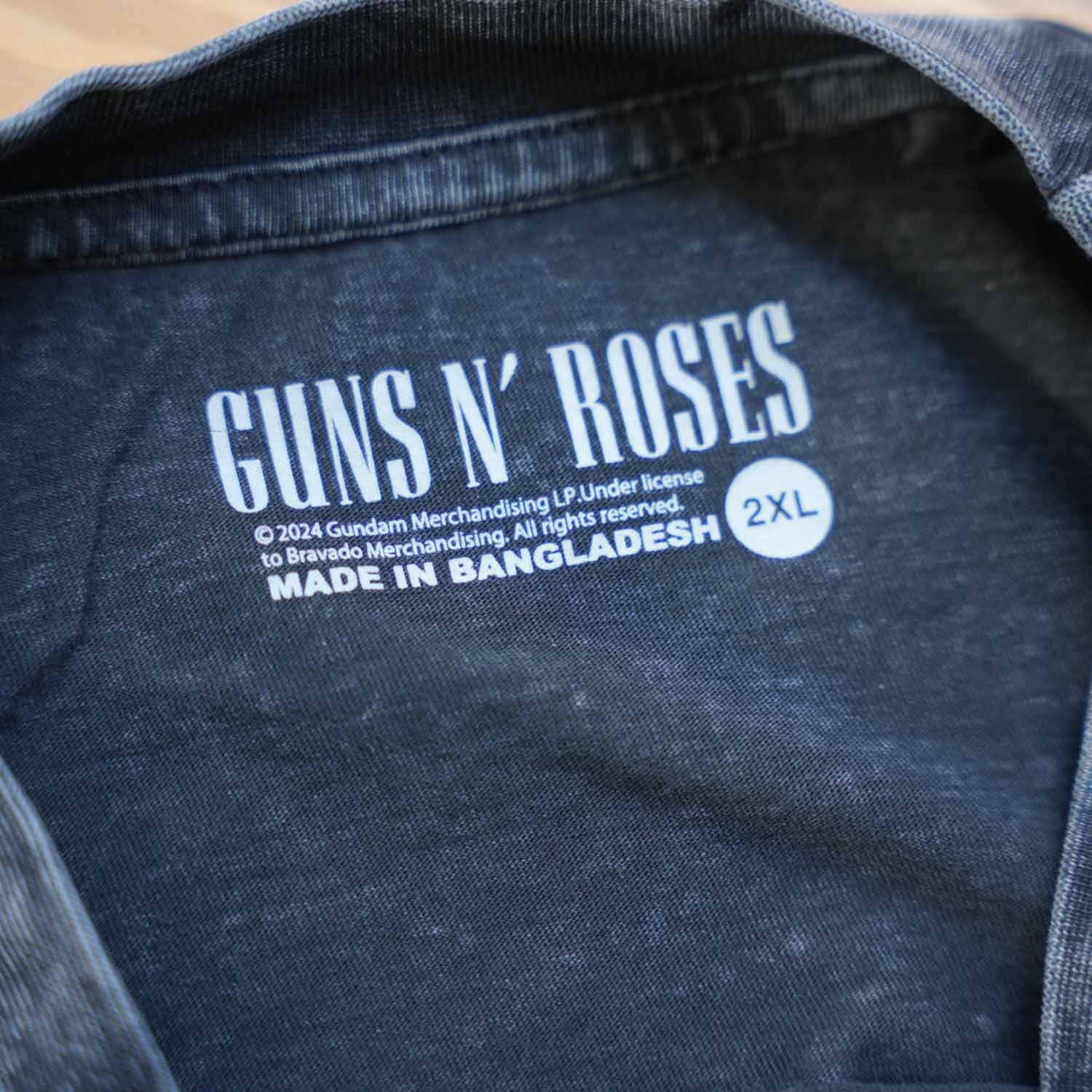Guns N' Roses LIVE 1988 TOUR バンドTシャツ 2XL ブラック ガンズ