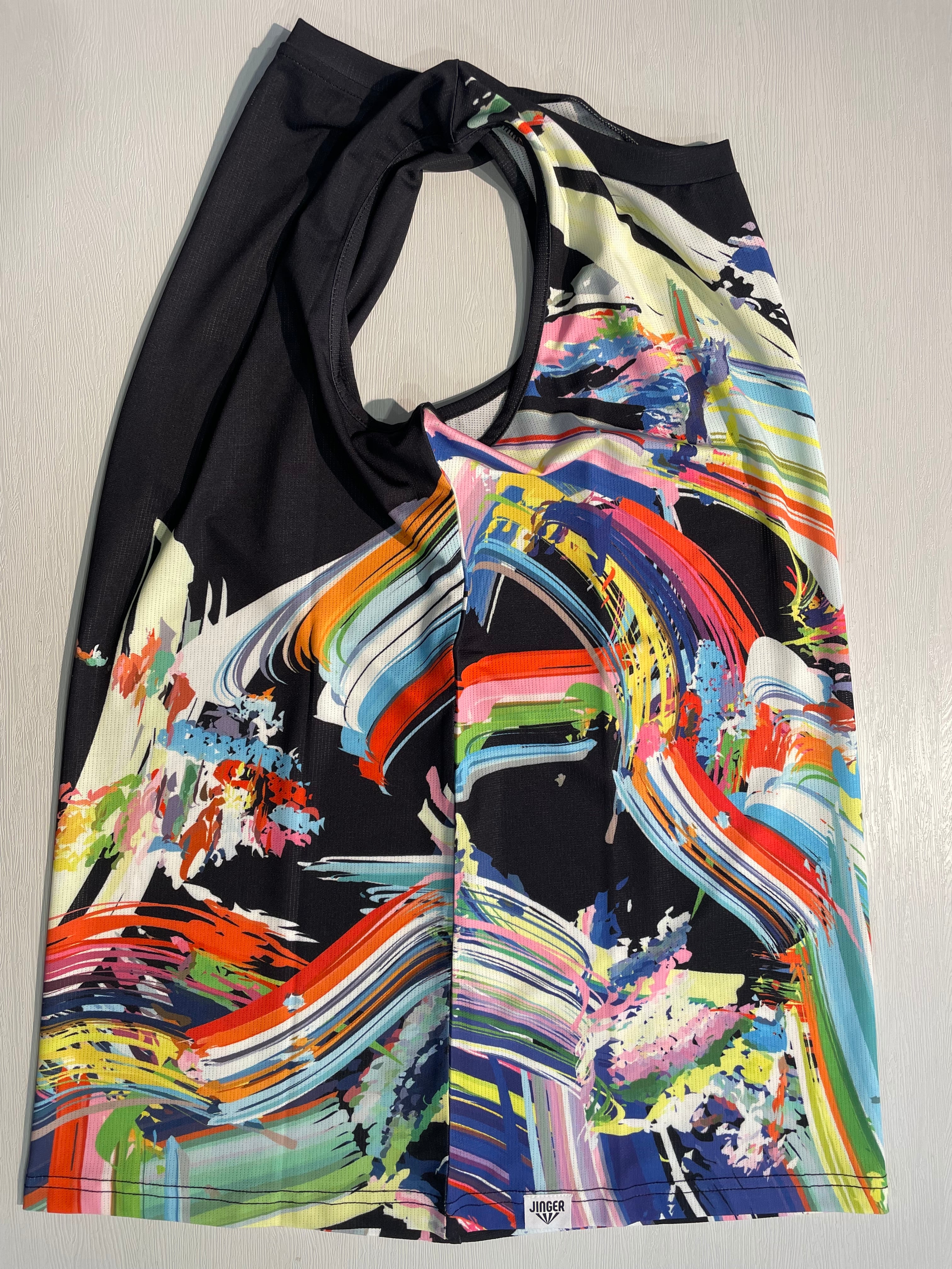 JINGER(ジンガー) メンズ ノースリーブシャツ【JM-6020/BLK】 | runDAM