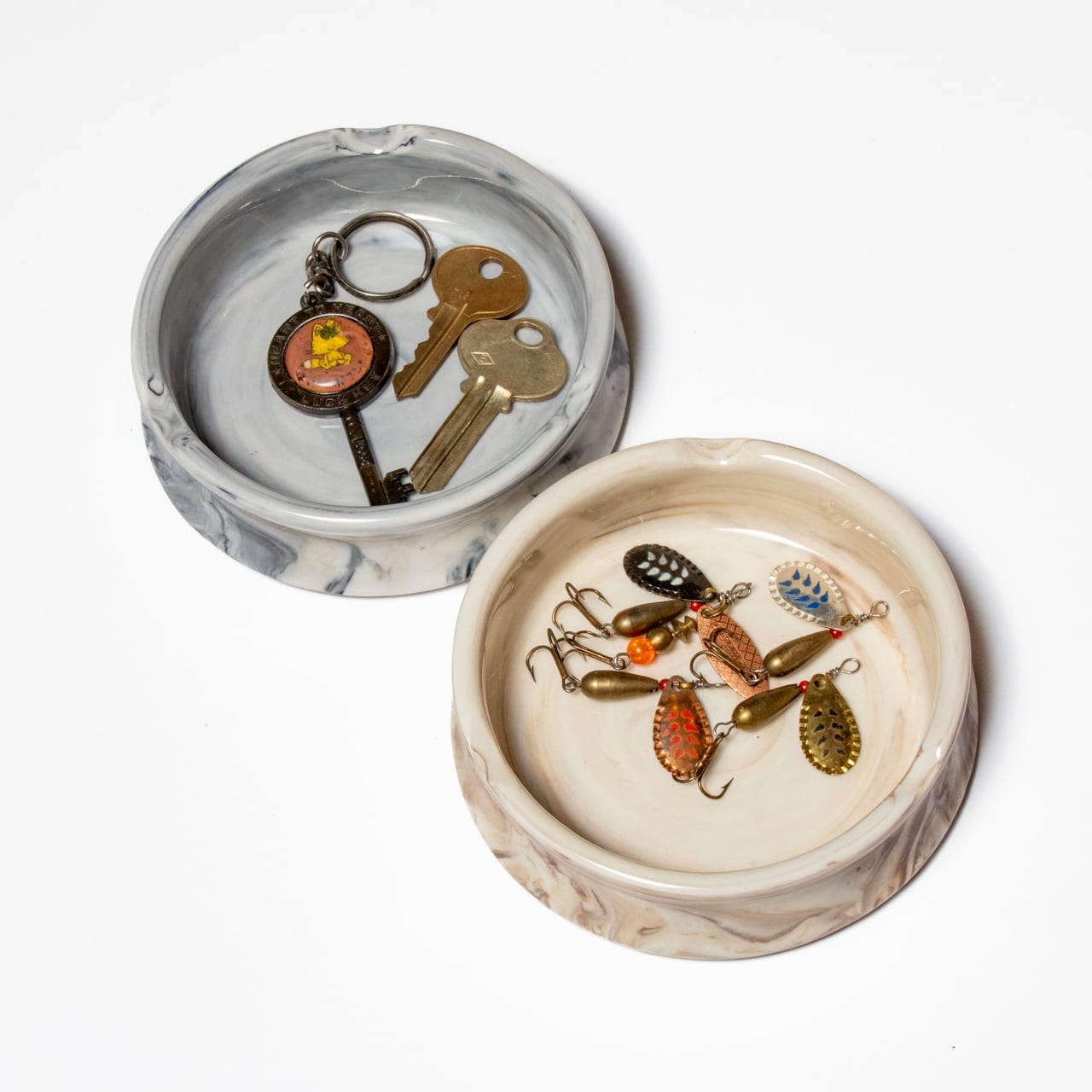 Marble Ashtray / 瀬戸焼 / 昭和中期 / デッドストック / 灰皿 | PEPS
