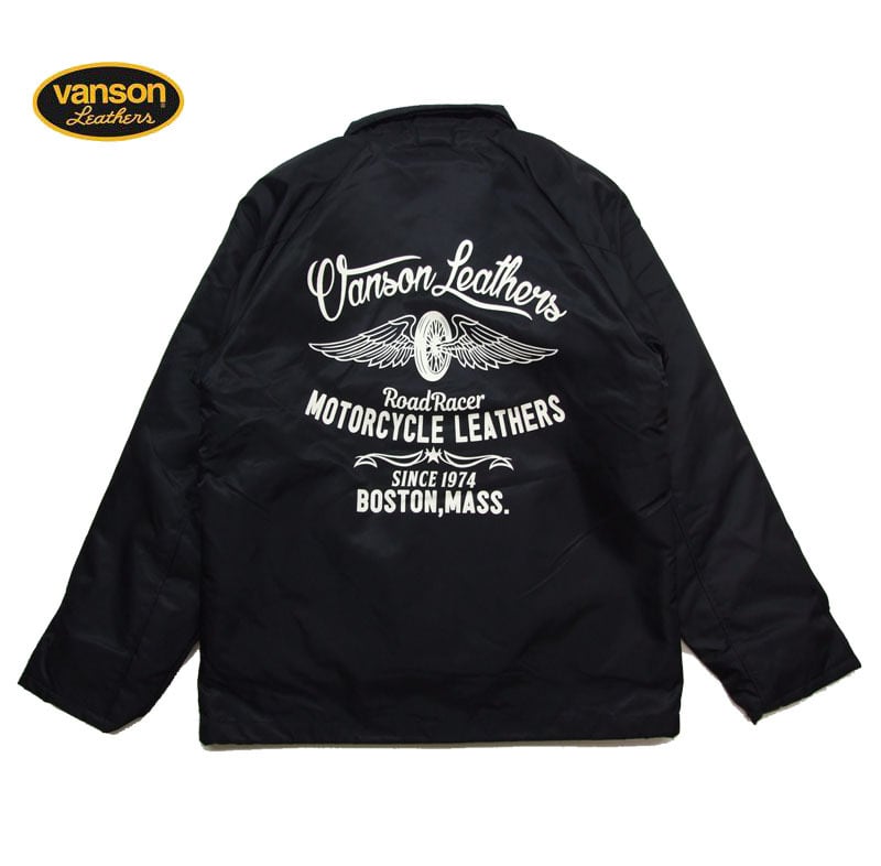 VANSON ジャケット バンソン コーチジャケット ホイルウイング vanson