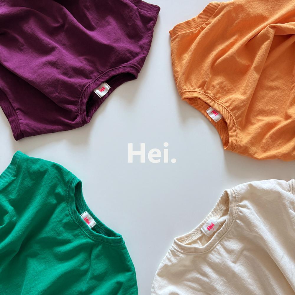 «予約»«Hei» カラートップス 4colors