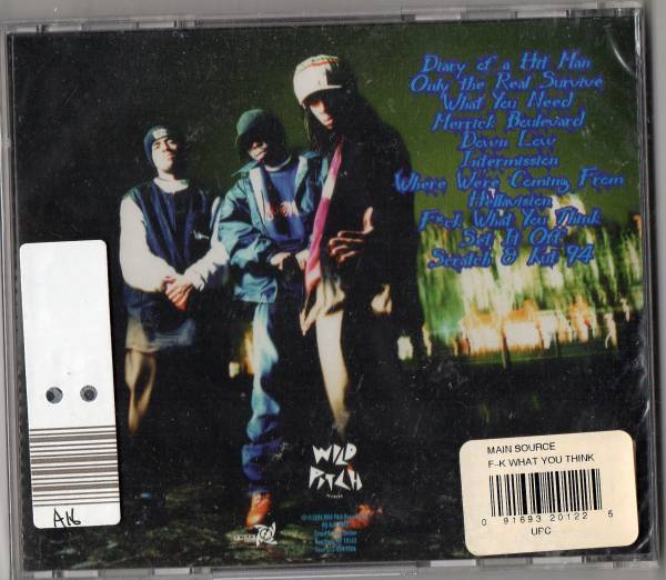 CD】MAIN SOURCE / Fuck What You Think [Import] | COMPACT DISCO ASIA