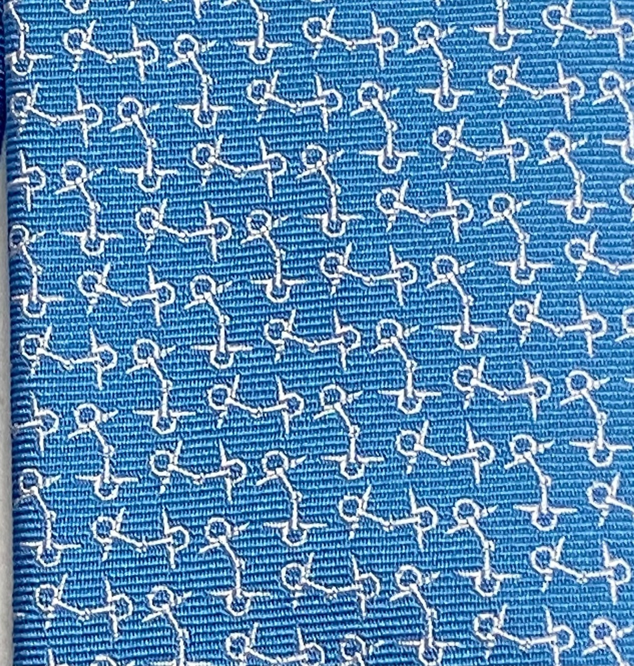 HERMES エルメス ネクタイ シルクタイ 7㎝ H339338T08《 MORS A AIGUILLES 》