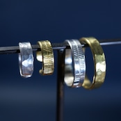 【Ogham-E】文字を選べるオガムのイヤーカフ