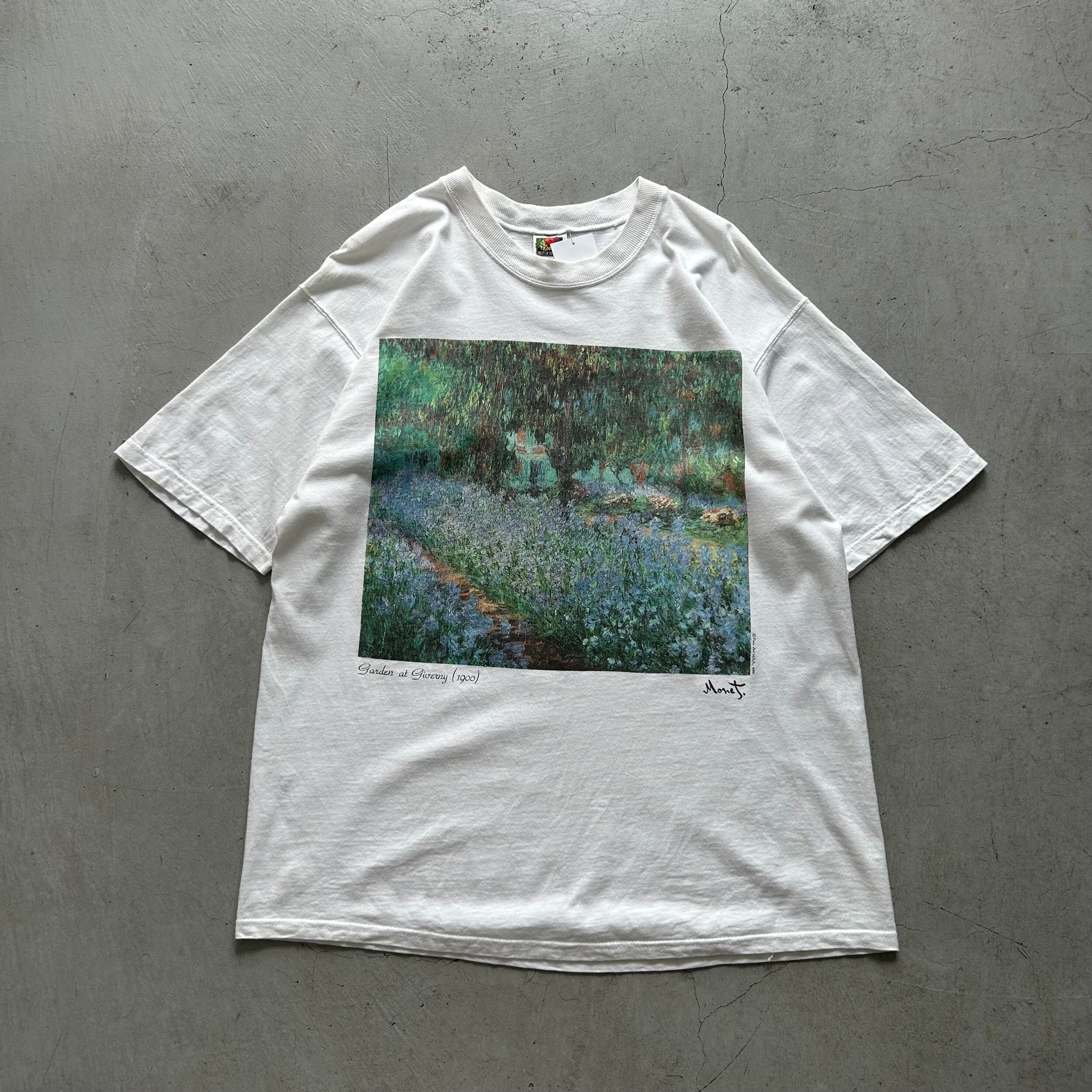 1994s Monet "Garden at Giverny" T-shirt【高円寺店】