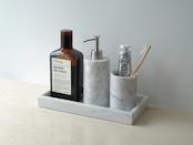 MARBLE TRAY - Nero marquina × Medium