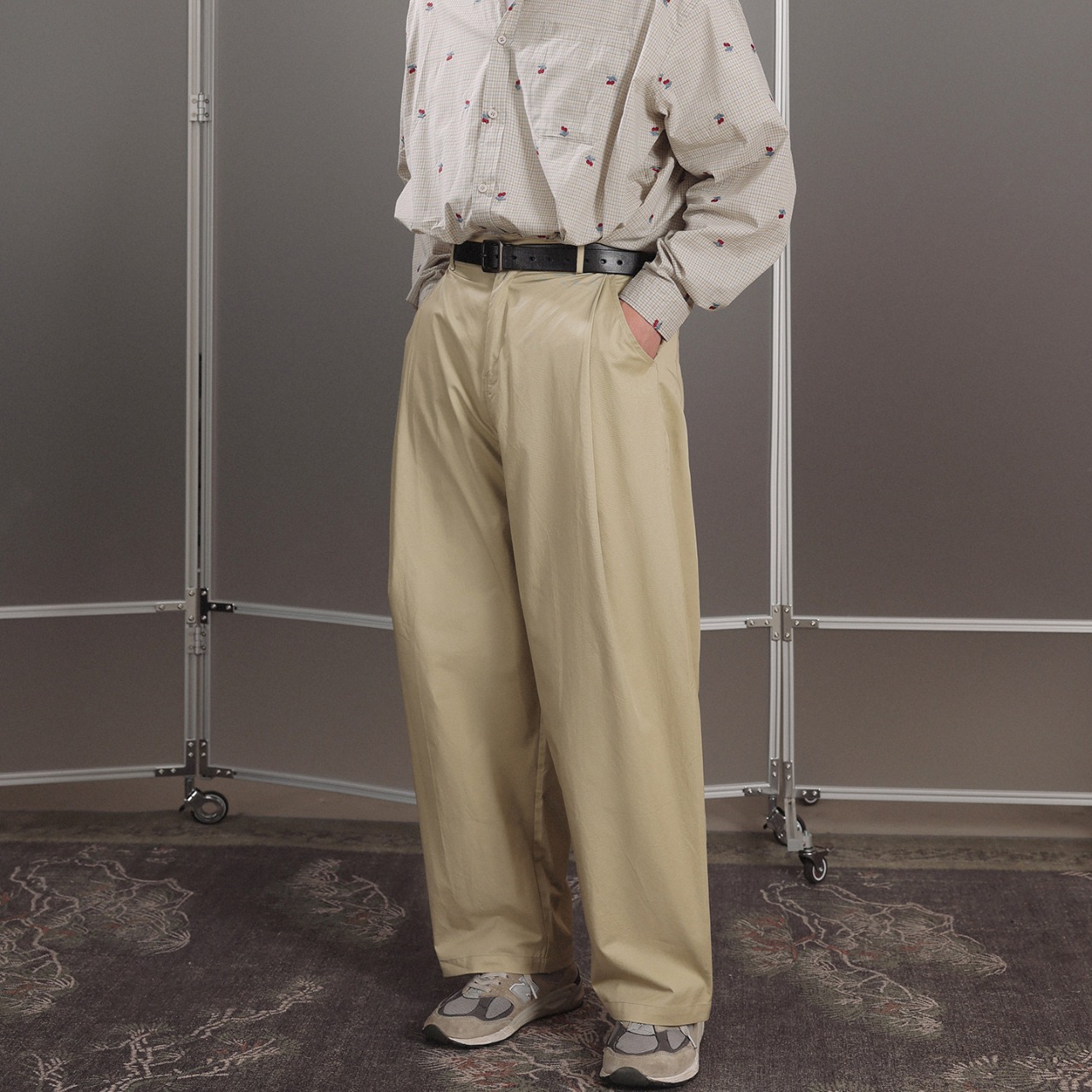 ドレープフロー・ワイドトラウザー N3578 - 1