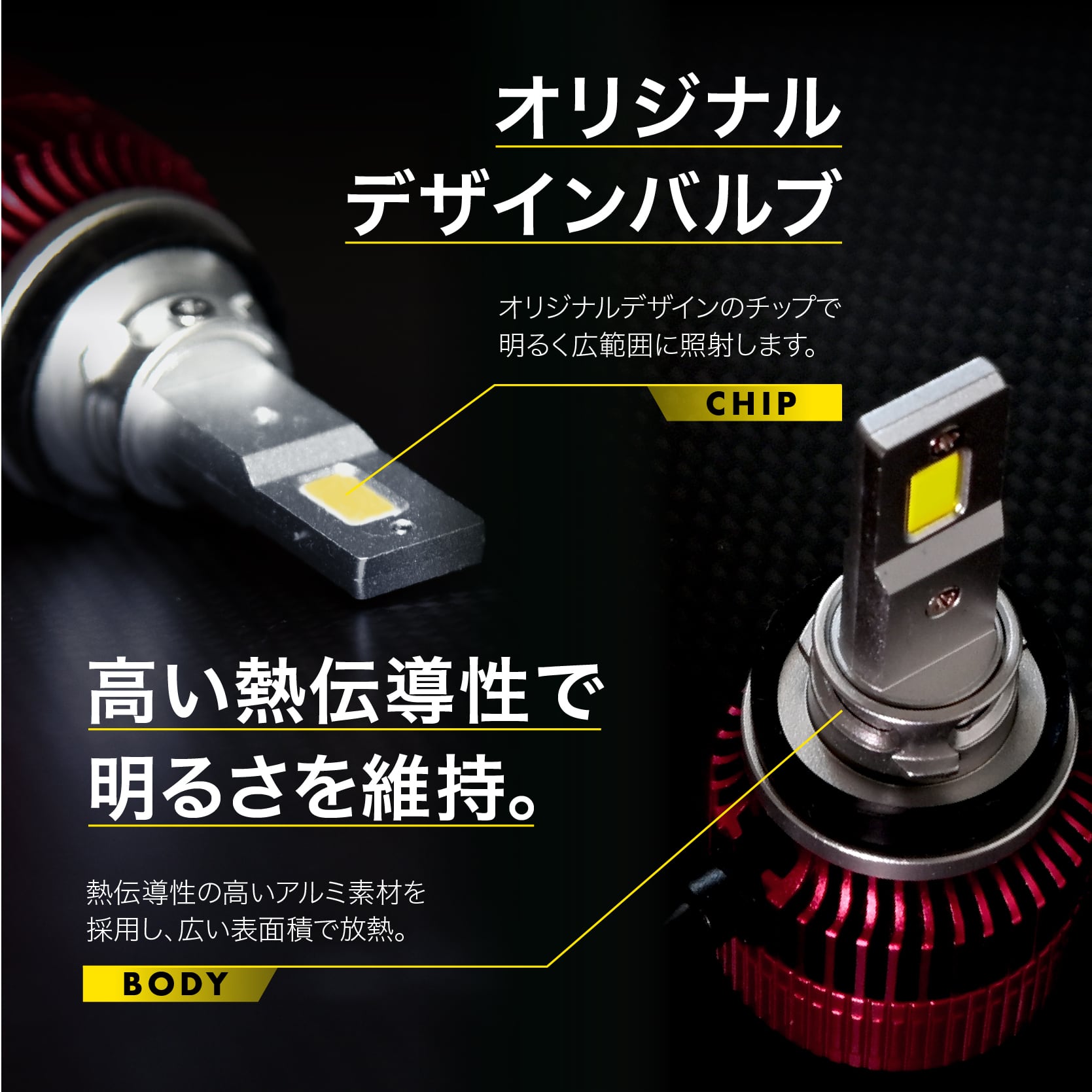 VELENO ULTIMATE イエロー 16000lm / ホワイト 14900lm LED
