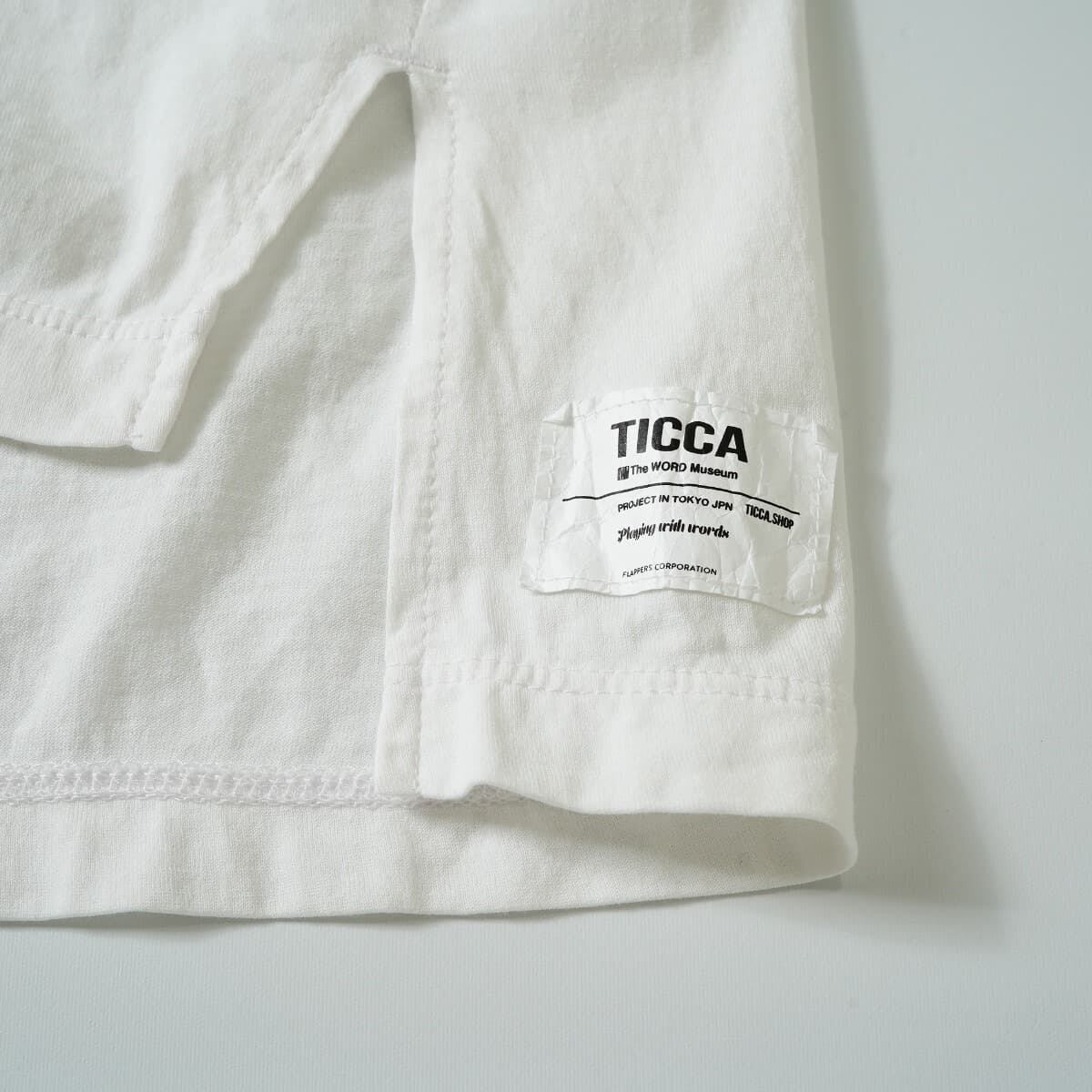 TICCA ティッカ ルージュヴィフラクレ別注 ロゴTシャツ vacancier