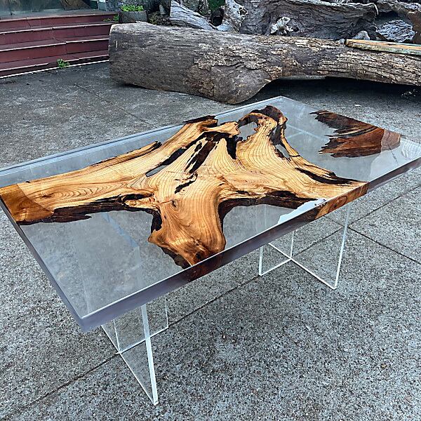 フルオーダー レジンテーブル RT-03 長さ1400～1800mm 幅700～1000mm
