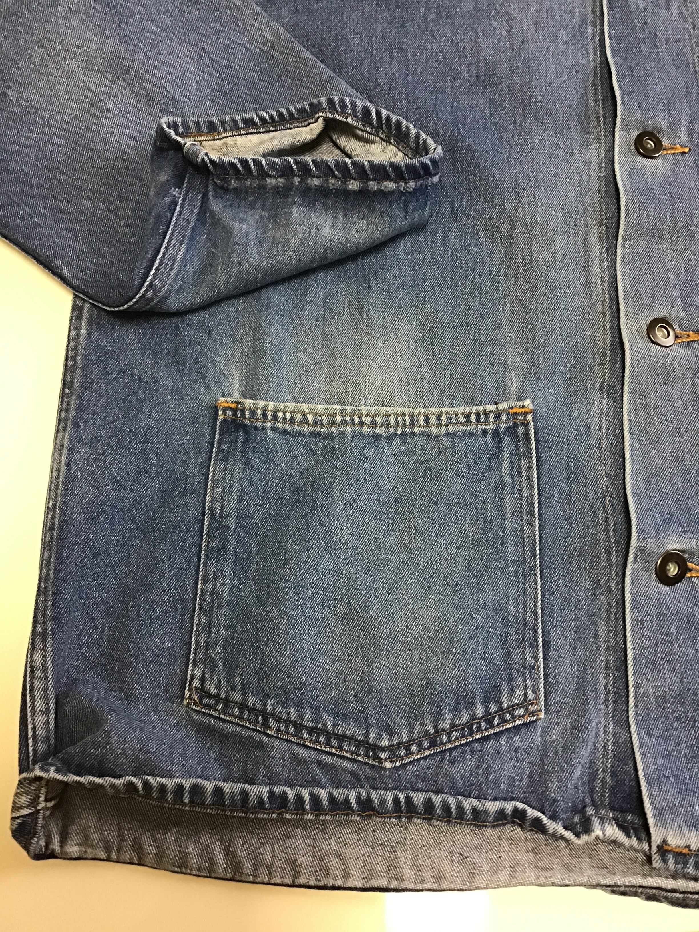 B1946 Large 80年代 アメリカの囚人服 カバーオール Zalkin Inc Legal Right