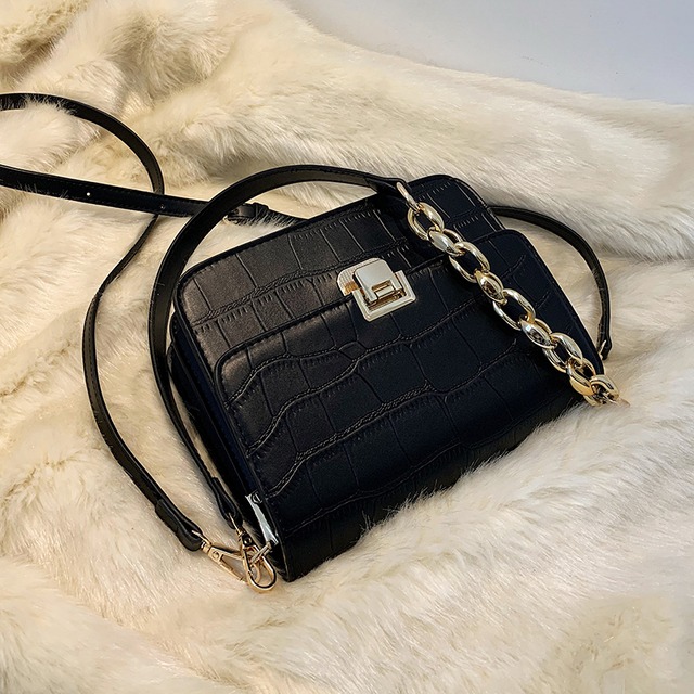 スタイルレッドチェーン シングル スクウェア メッセンジャーバッグ 手作りハンドバック6707551990