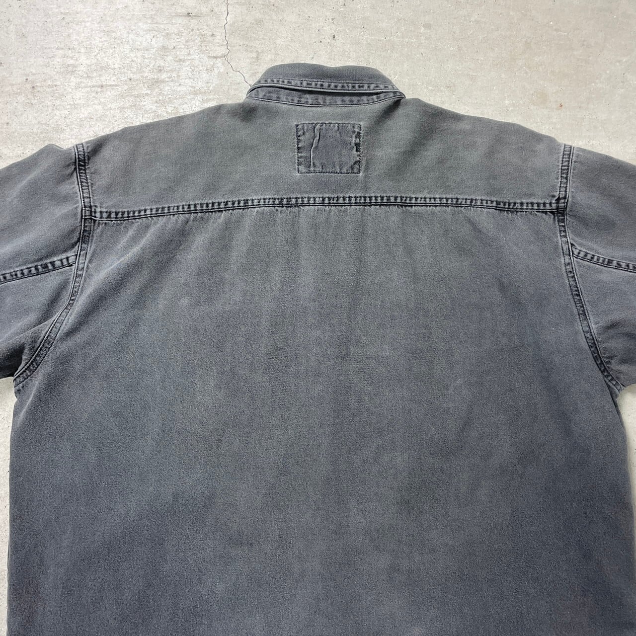 90年代 Levi's リーバイス 長袖 ブラックデニムシャツ メンズL-XL相当