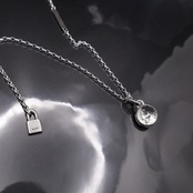 SW:HEART #1 NECKLACE with GODSIZE® I.D. TAG / スタンプワークハート#1 ネックレス ゴッドサイズ® I.D.タグ