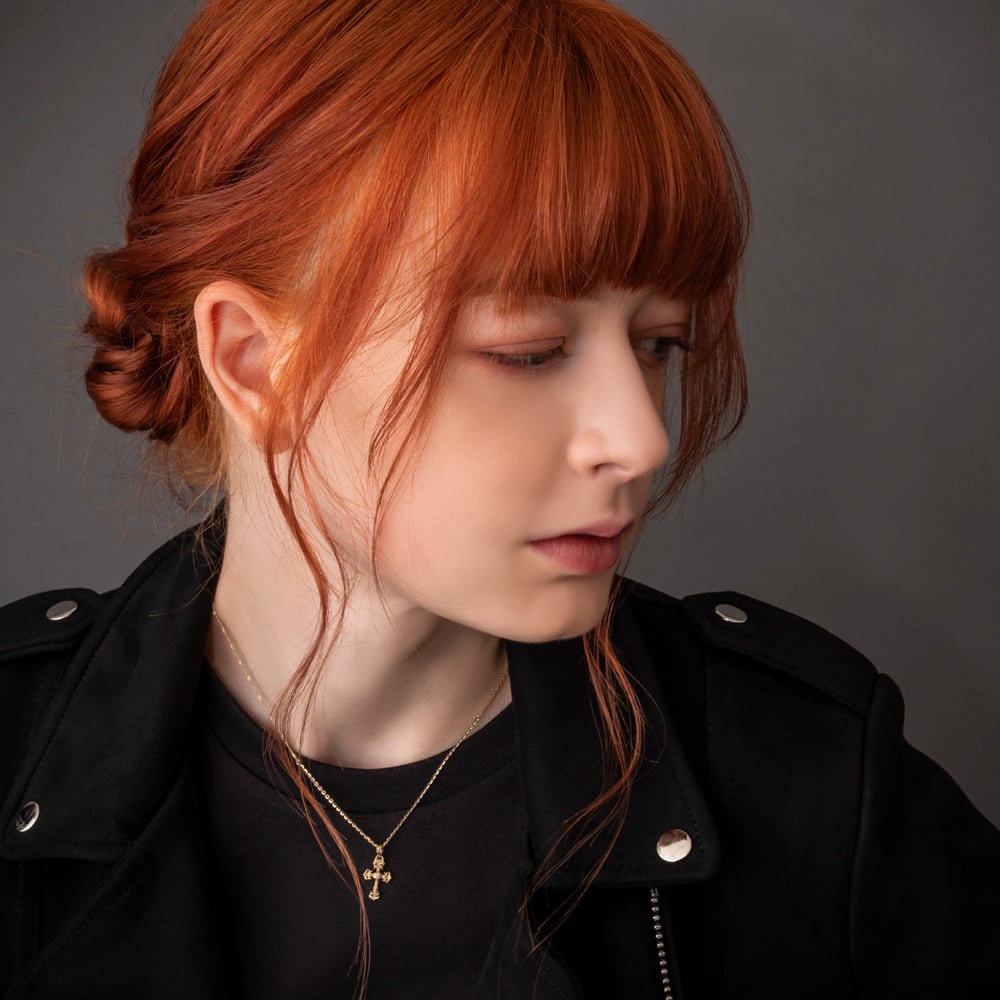 直営限定ダイヤモンドゴールドクロスチャーム 50cmミックスデザイン