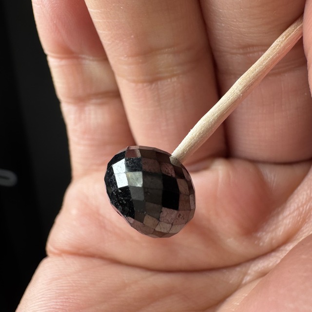 no.E1 ブラックダイヤモンド 約8.9ct