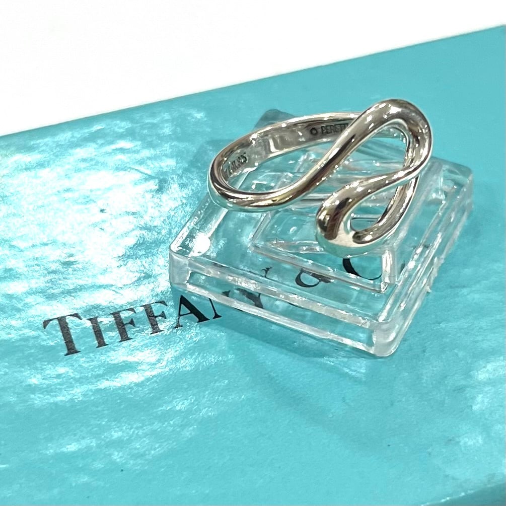 TIFFANY&CO.】【10号】2718 波のような美しい曲線美。オープンウェーブ