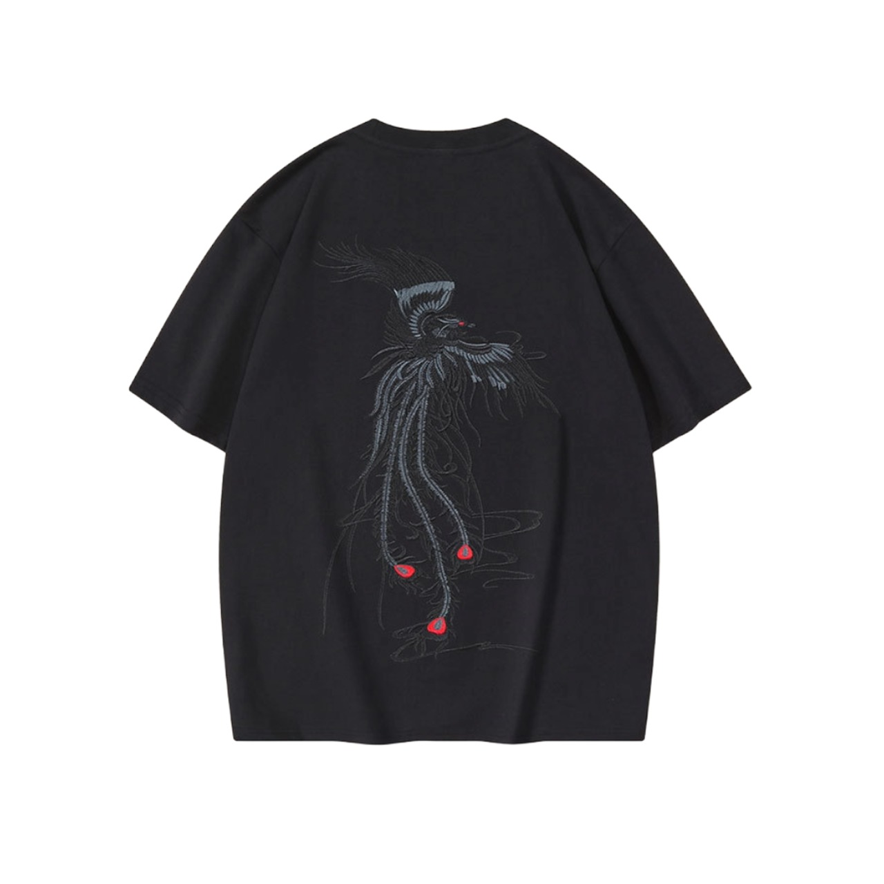 Phoenix Embroidery T-Shirt TB2378・画像2