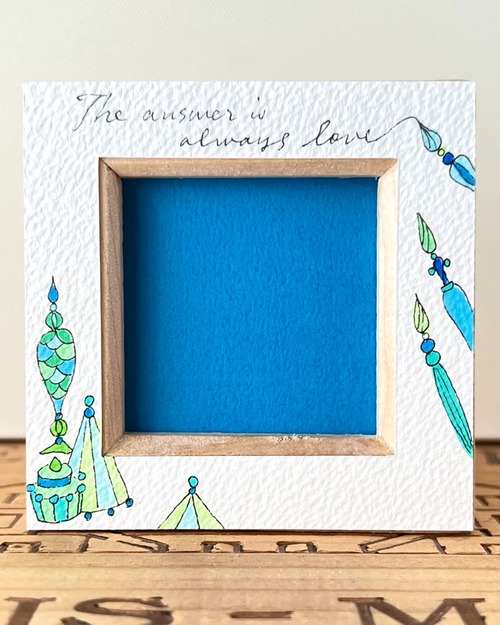 mon-petit（青） ｜ ちいさなイラスト