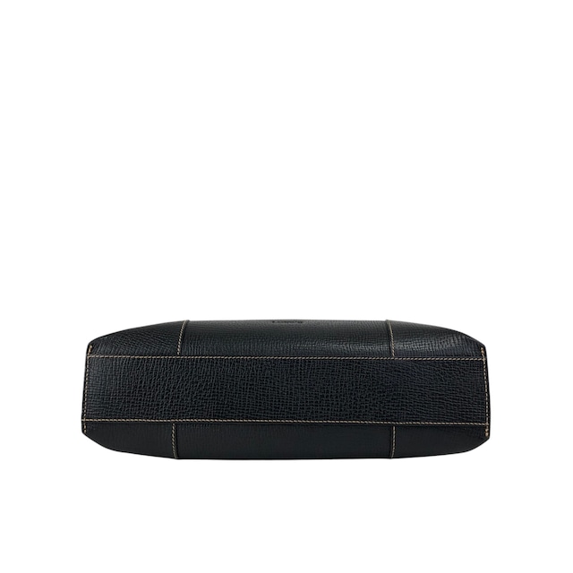 LOEWE ロエベ ハンドバッグ ブラック ロゴ型押し レザー トートバッグ 2WAY vintage ヴィンテージ オールド pfe4su